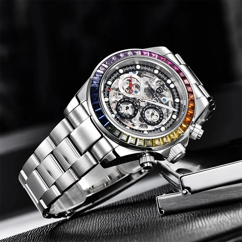 Pagani Design PD-1653 Rainbow Automatic Men's Watch